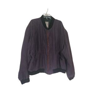 Paddock's 100% Silk Bomber Jacket Vintage